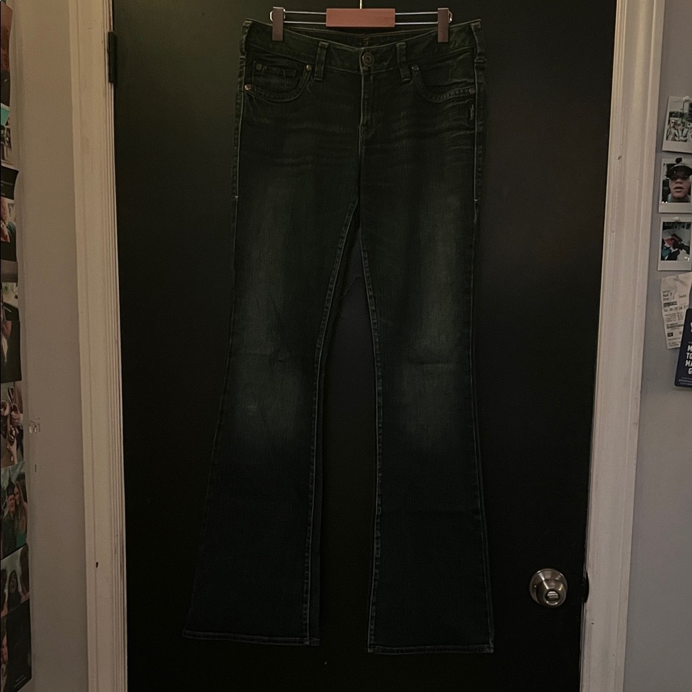 Silver Jeans Women's Dark Boot Cut Jeans